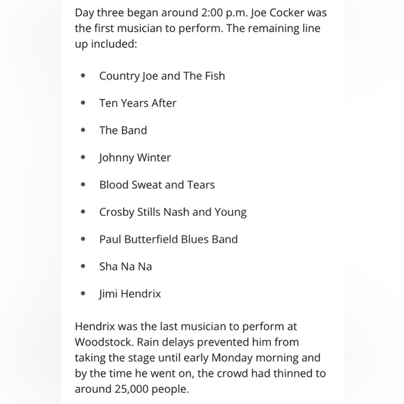 ☮️WOODSTOCK VENTURES “3 Days of Peace🕊️& Music🎸” Kid’s T-Shirt & Glass - Picture 12 of 16